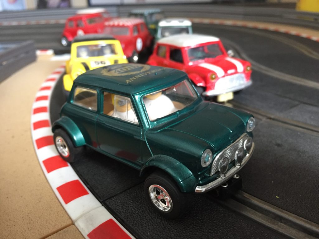 Mini en course